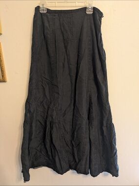 J. Jill Black A-Line Full Skirt